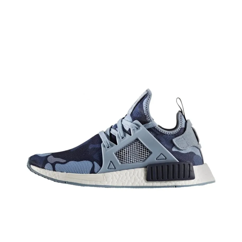 Adidas Originals NMD XR1 Синий Утка CAMO Нескользящий Легкий Низкий Топ Повседневная Обувь Женская Синий