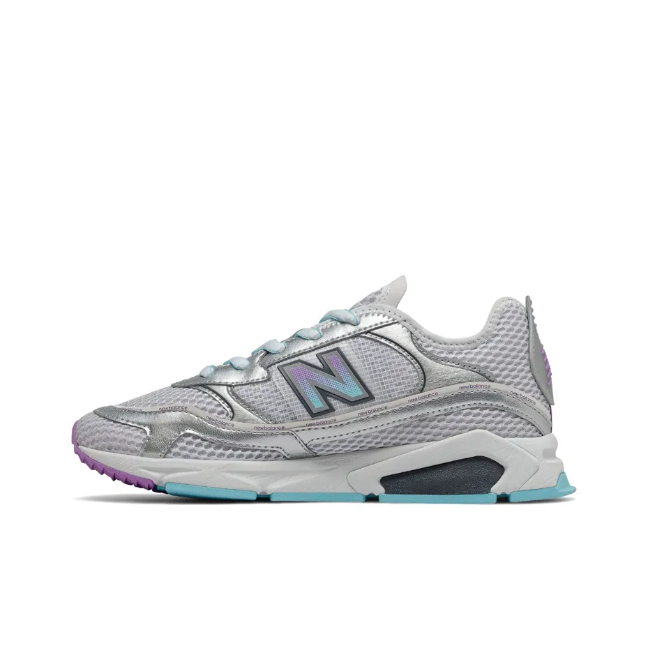 New Balance X Racer B Wide SilverBlue Women's