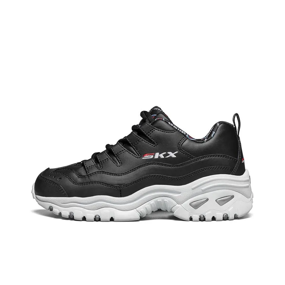 skechers srr Energy Sneakers Black/White/Red Women's