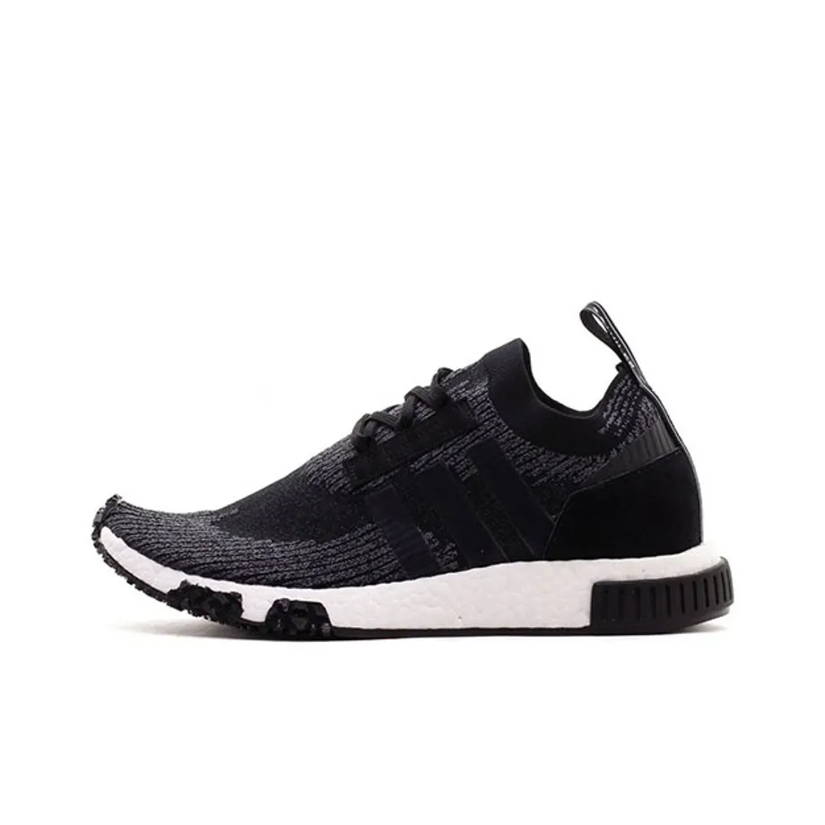 Adidas Originals NMD Racer PK PRIMEKNIT Низкий Топ Casual Унисекс Черный Серый