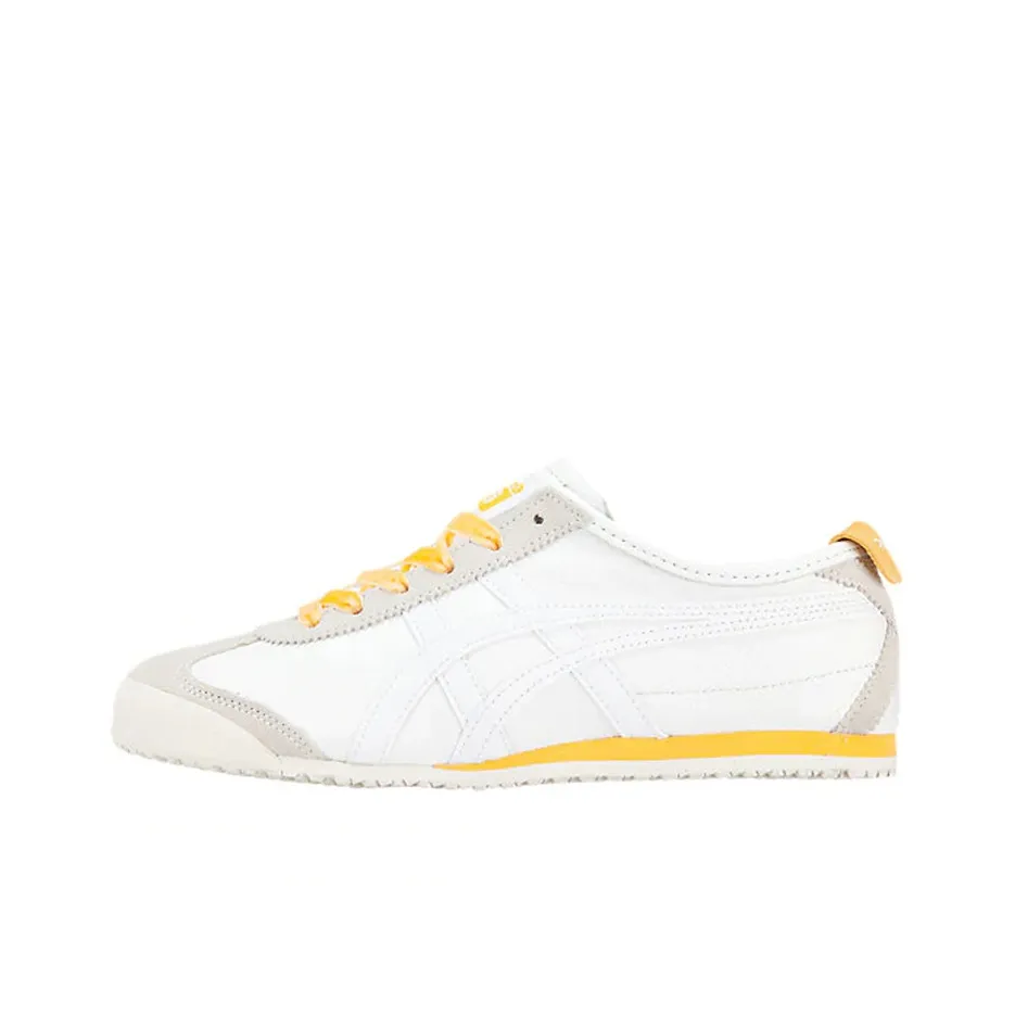 Asics Onitsuka Tiger Mexico 66 White Tiger Yellow Women's