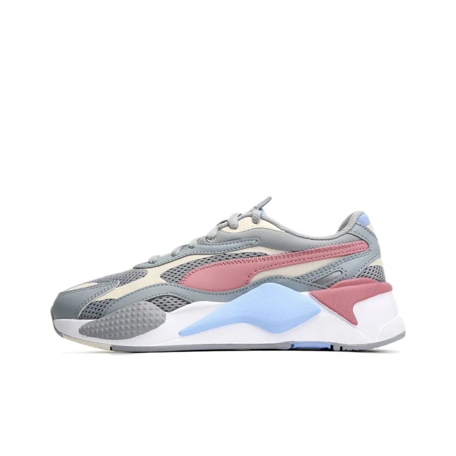PUMA RS X Low Топ Casual Унисекс Серый Розовый
