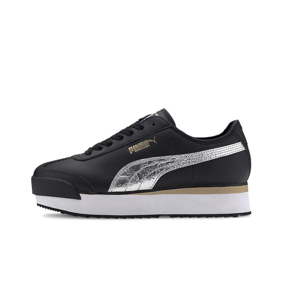 PUMA Roma Amor Metallic 'Black Metallic Silver' Women's