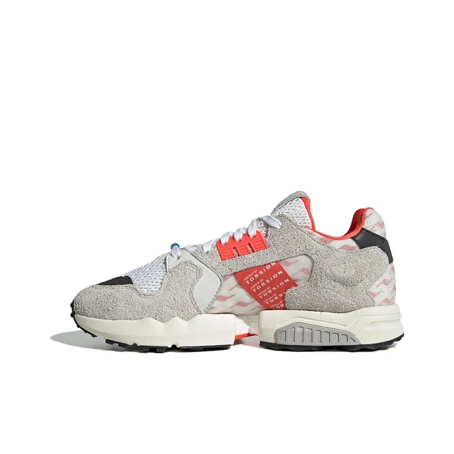 Adidas Zx Torsion Big Logo White Solar Red
