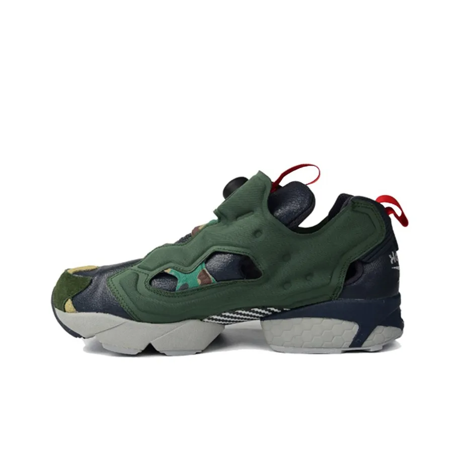 InstaPump Fury x Reebok Cool Черепашки-ниндзя Низкий Топ Повседневный Унисекс Зеленый