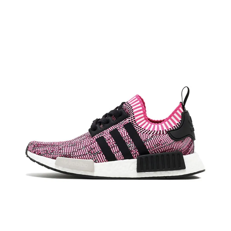 Adidas Originals NMD_R1 Нескользящий Легкий Низкий Топ Повседневная Обувь Женская Розовый Черный