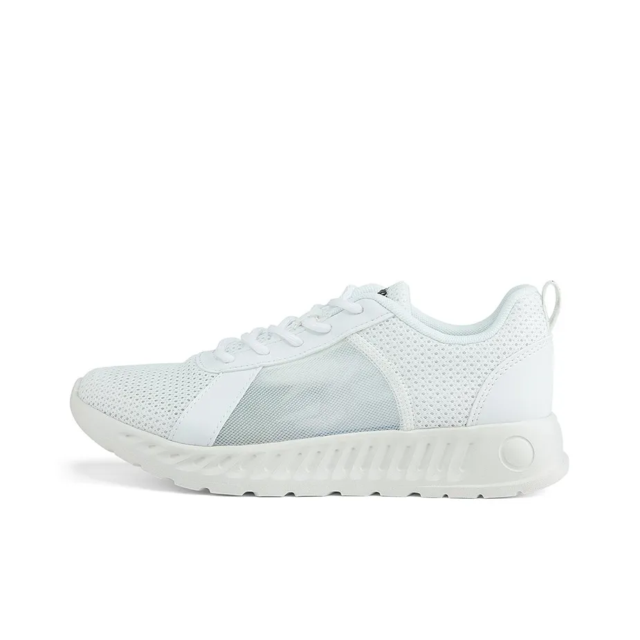 KAPPA Легкий и Дышащий Низкий Топ Повседневная Обувь Унисекс Жасминовый Белый