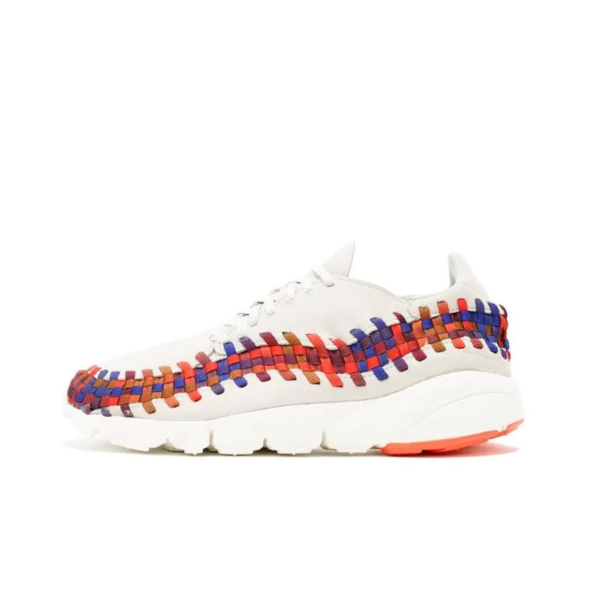 Nike Air Footscape Woven Light Bone Rainbow