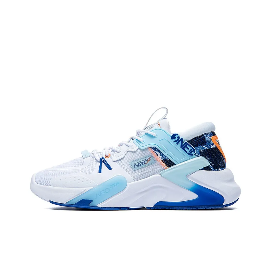 361° Vast NFO Casual Shoes Men Low-Top White Blue