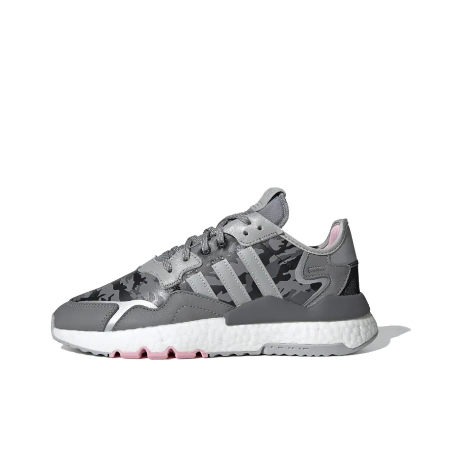 Adidas Nite Jogger Camo Grey Women's