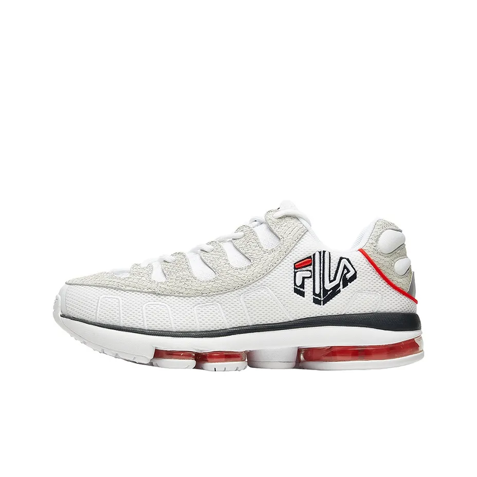 FILA Silva Trainer Low Топ Casual Мужской Белый