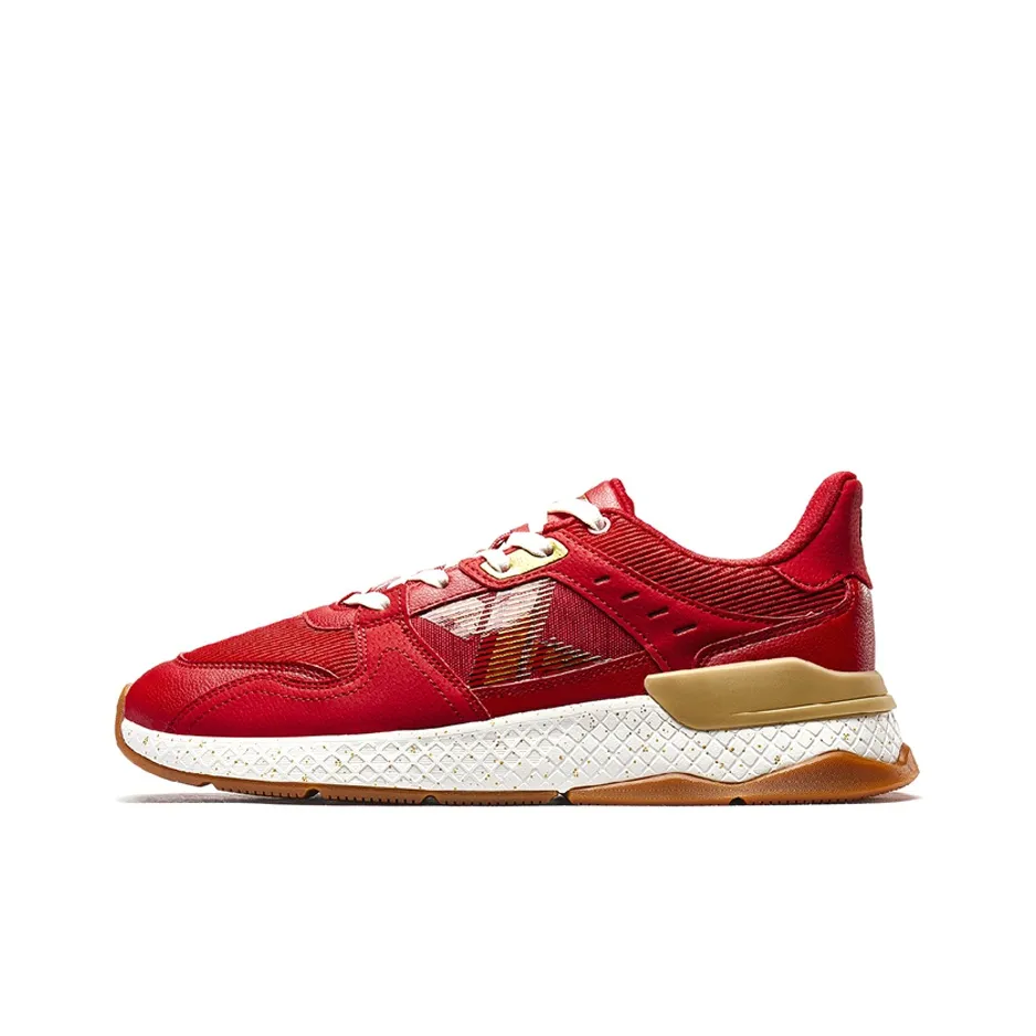 XTEP Low Top Casual Shoes Men's Red