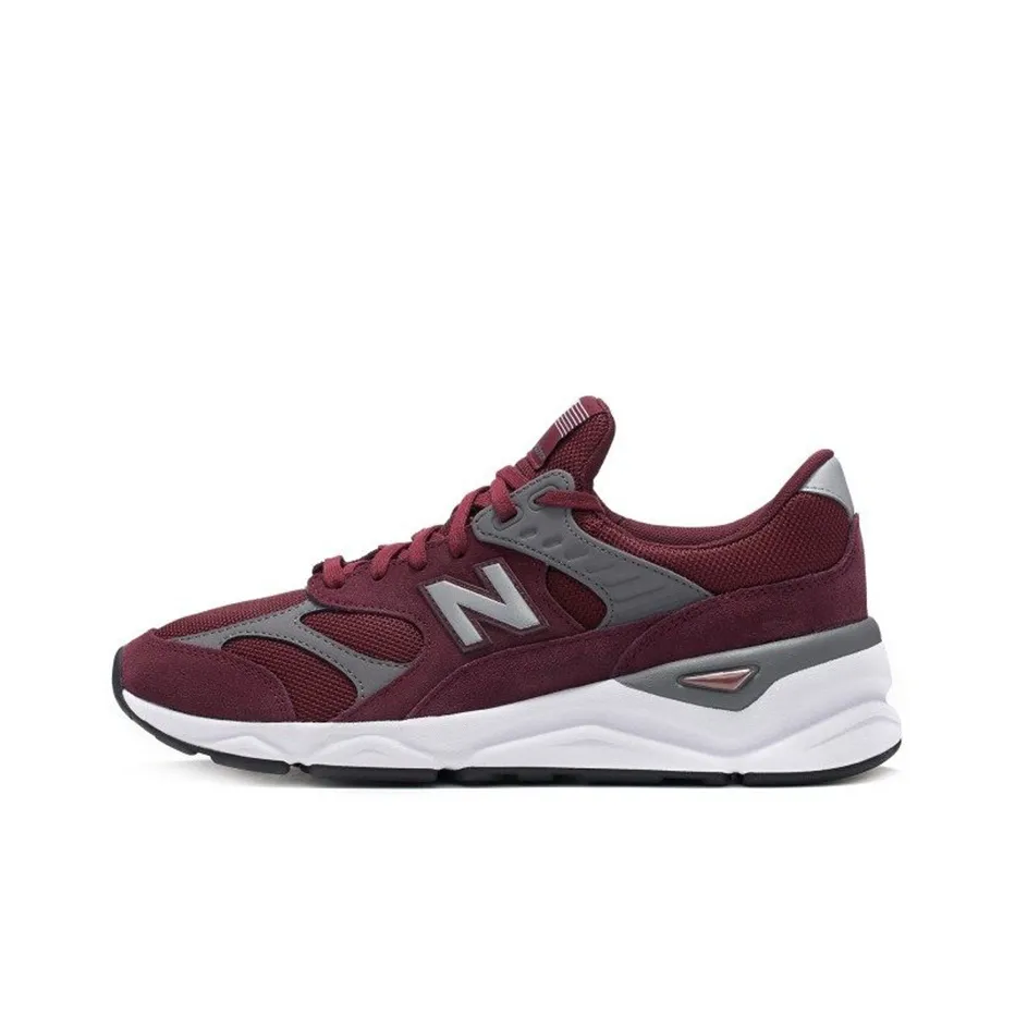 New Balance NB X 90 Low Топ Casual Женский Бордовый