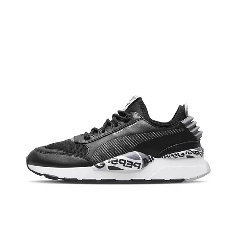 Pepsi X PUMA RS 0 Low Топ Кэжуал Унисекс Черный