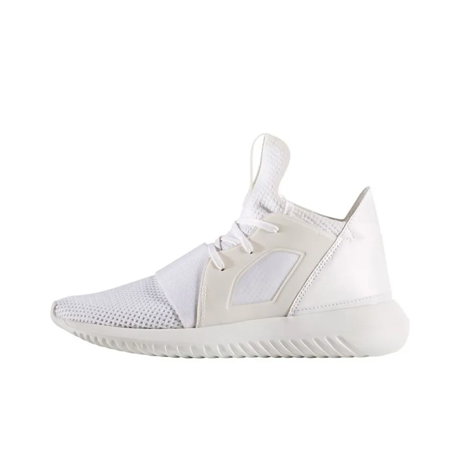 Adidas Originals Tubular Defiant Износостойкий Дышащий Низкий Топ Кэжуал Женский Белый