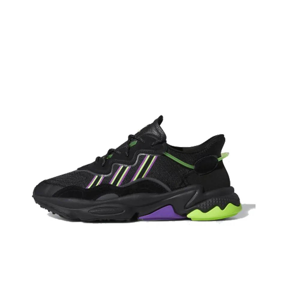 Adidas Originals Ozweego 'Black/Purple/Green'