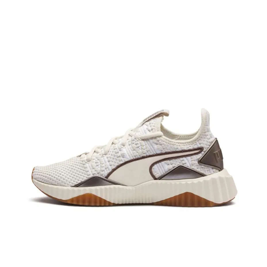 PUMA Defy Casual Shoes Women's Low Top Ecru