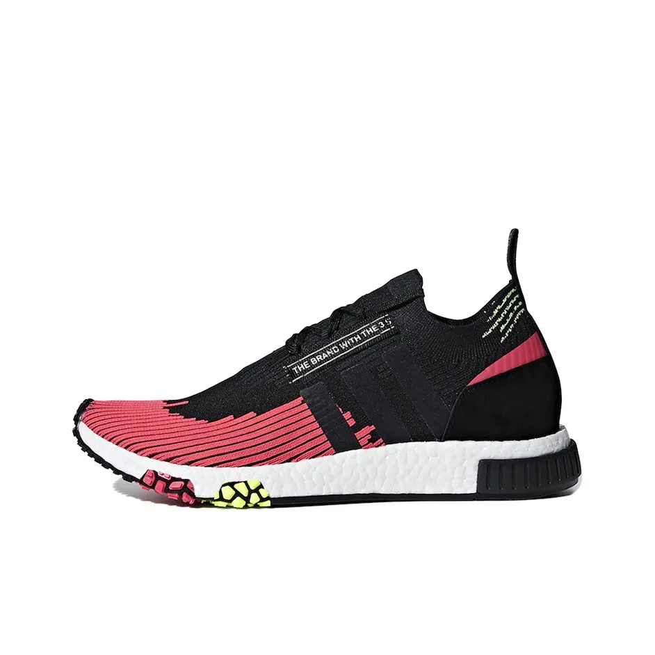 Adidas Originals NMD Racer NMD_Racer Solar Red Non Slip Lightweight Low Top Casual Unisex Black Red Adidas Originals NMD Racer NMD_Racer Солнечный Красный Без скольжения Легкий Низкий Топ Повседневный Унисекс Черный Красный
