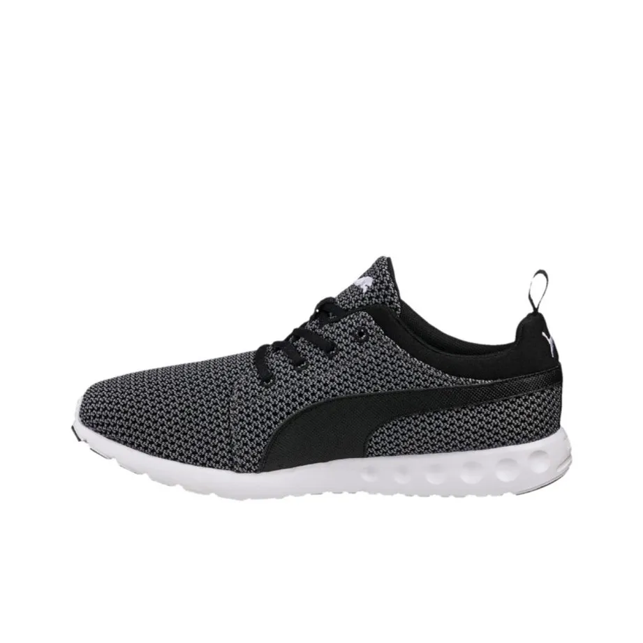 PUMA Carson Аbrasion Resistant Support Low Top Повседневная обувь Мужская Черный Серый