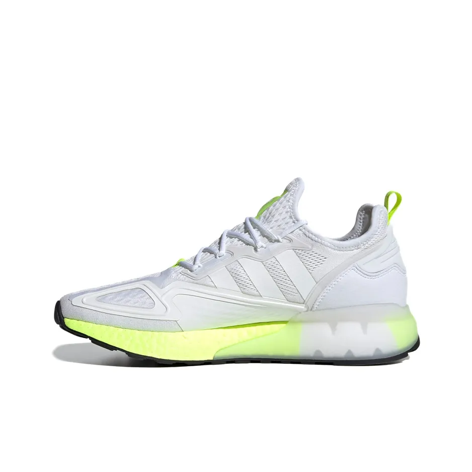 Adidas Zx 2K Boost Cloud White Solar Yellow