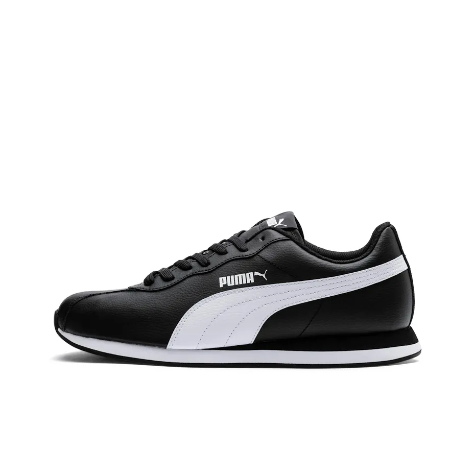 PUMA Turin II Casual Shoes Unisex Low Top Black/White