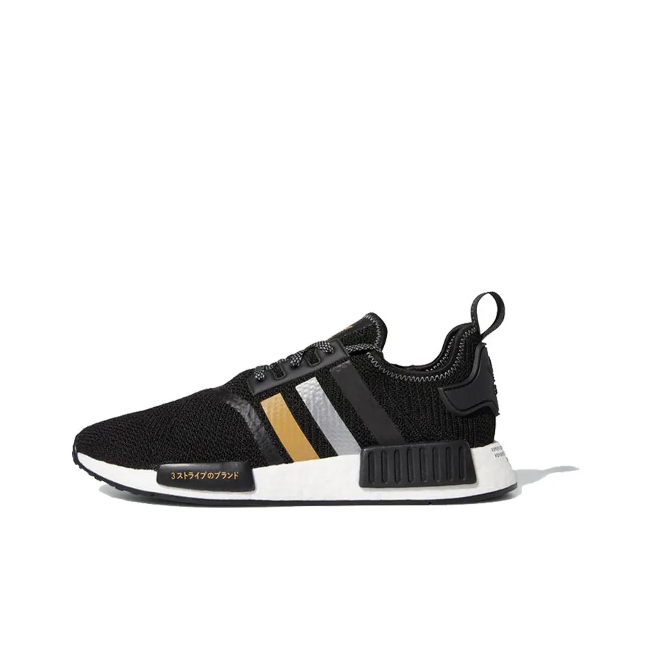 Adidas Nmd R1 Shoe Palace Black And Gold Women's