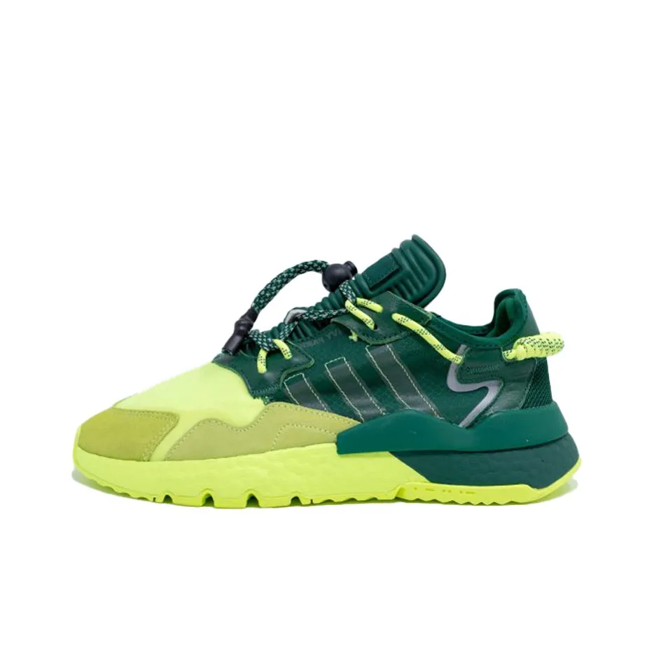 Adidas Originals Nite Jogger Beyonce Ivy Park Dark Green Frozen Yellow