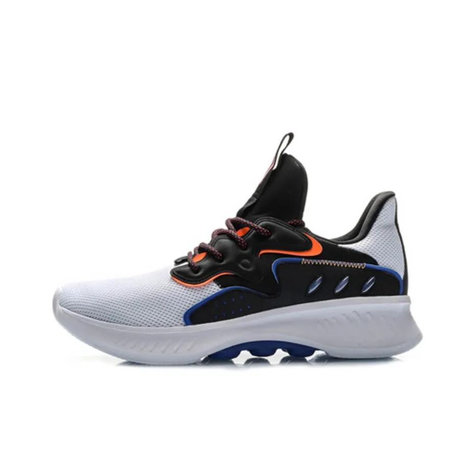 LiNing EazGo Non slip Lightweight Low Top Casual Shoes Men's White Black