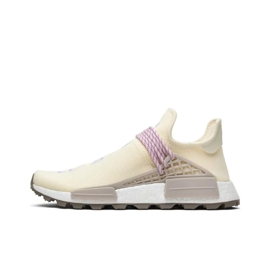 Adidas X Pharrell Williams Nmd Hu Nerd 'Cream' Sneakers