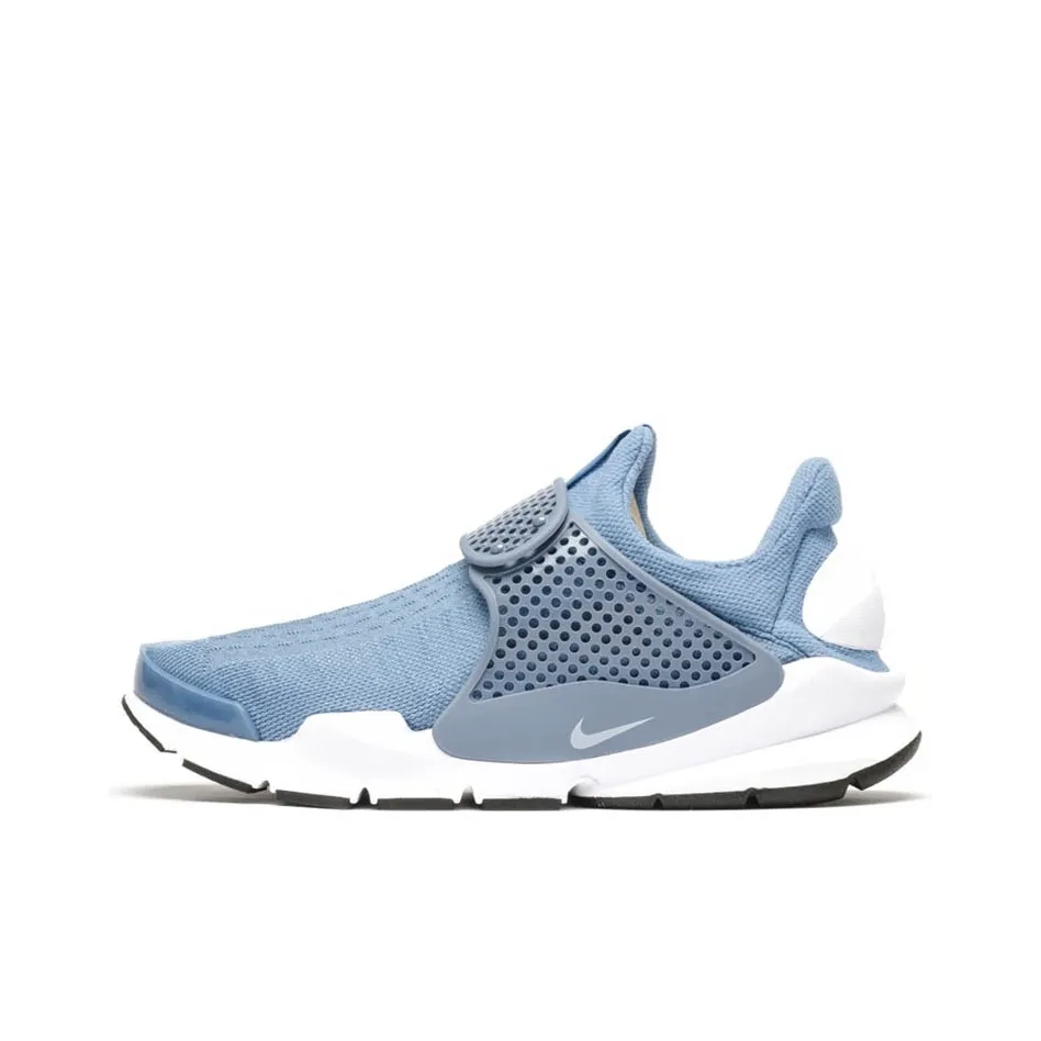 nike Sock Dart Амортизаторы Устанавливающие против скольжения Устойчивые к истиранию Низкий топ Повседневная обувь Женская Синий