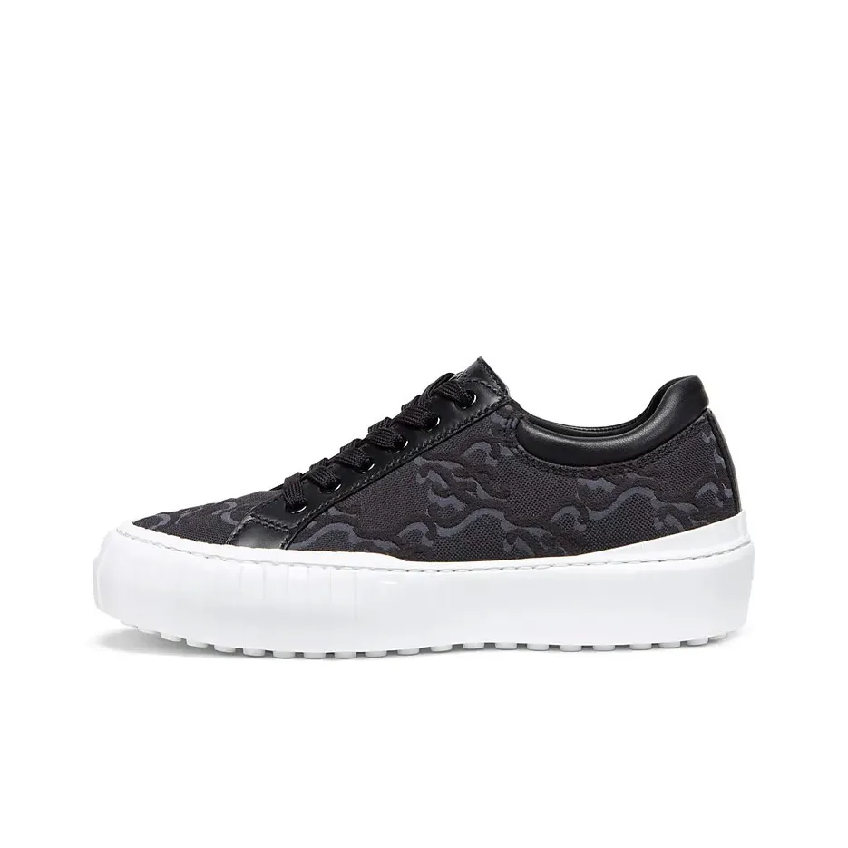 FENDI Women's Force Platform 'Black Calligraphy'