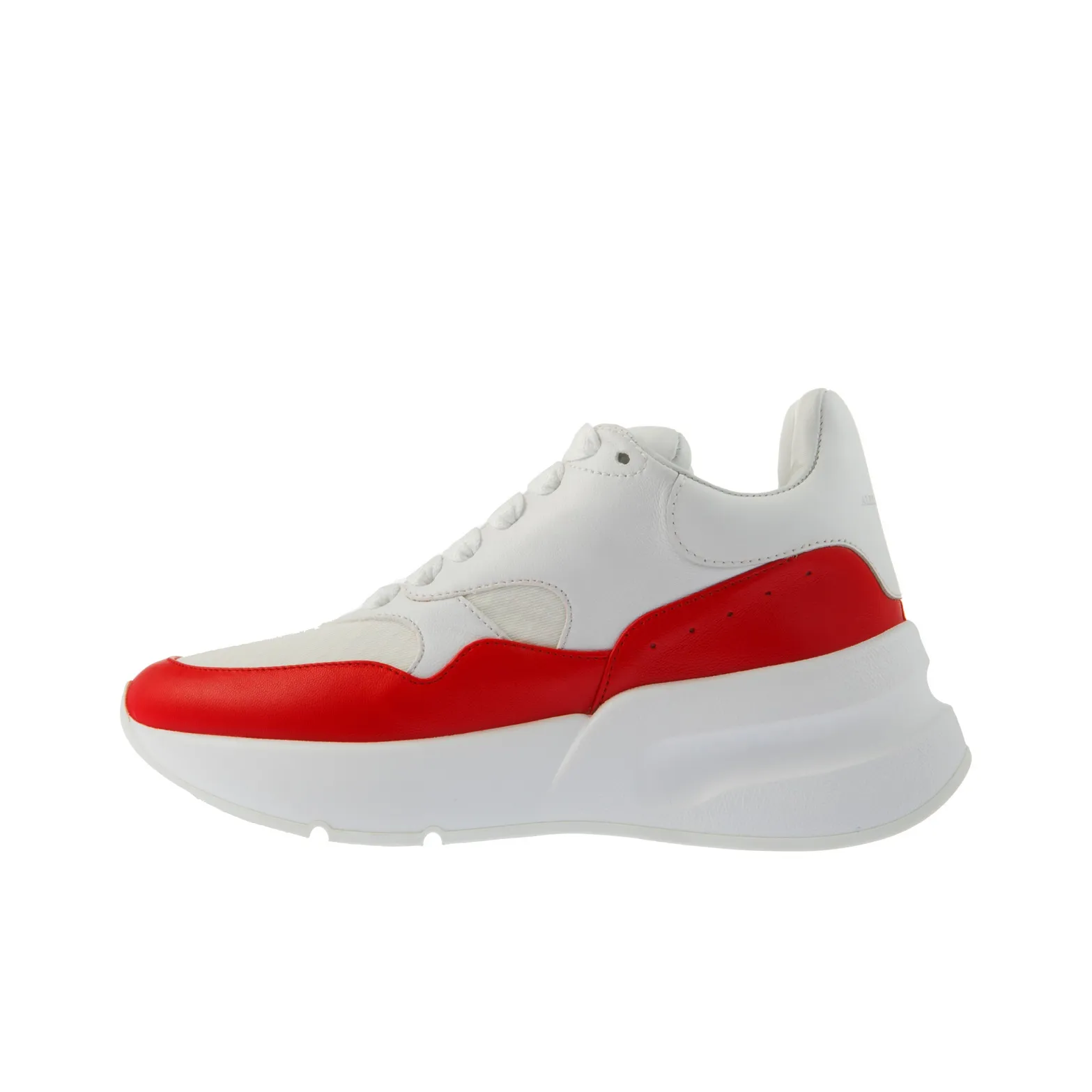 Alexander McQueen Sprint Runner Легкий визуально увеличивает рост Низкий Топ Повседневный Женские Белый