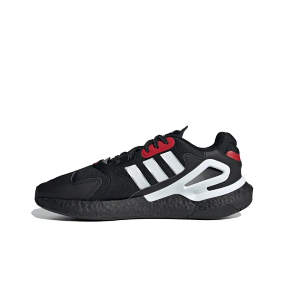 Adidas Originals Day Jogger Дышащий Низкий Топ Casual Унисекс Черный Белый Красный