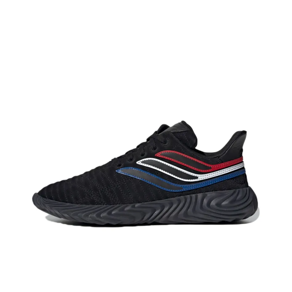 Adidas Sobakov 'Black Royal Scarlet'