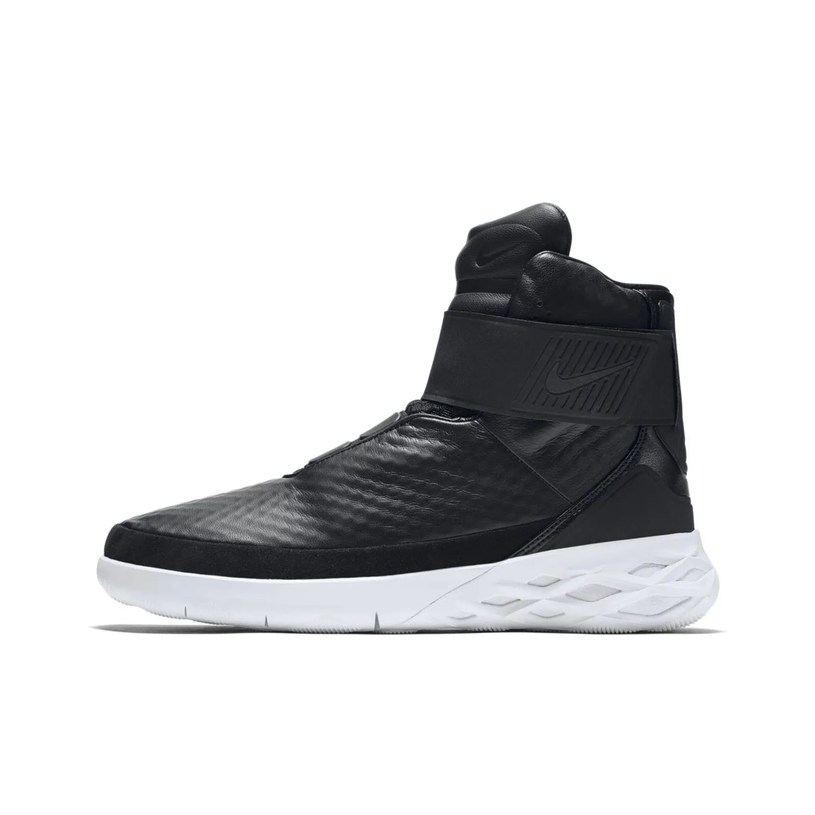 nike Swoosh Hunter 'Черный' Амортизаторы Slip-resistant High Top Повседневная обувь Мужская Черный