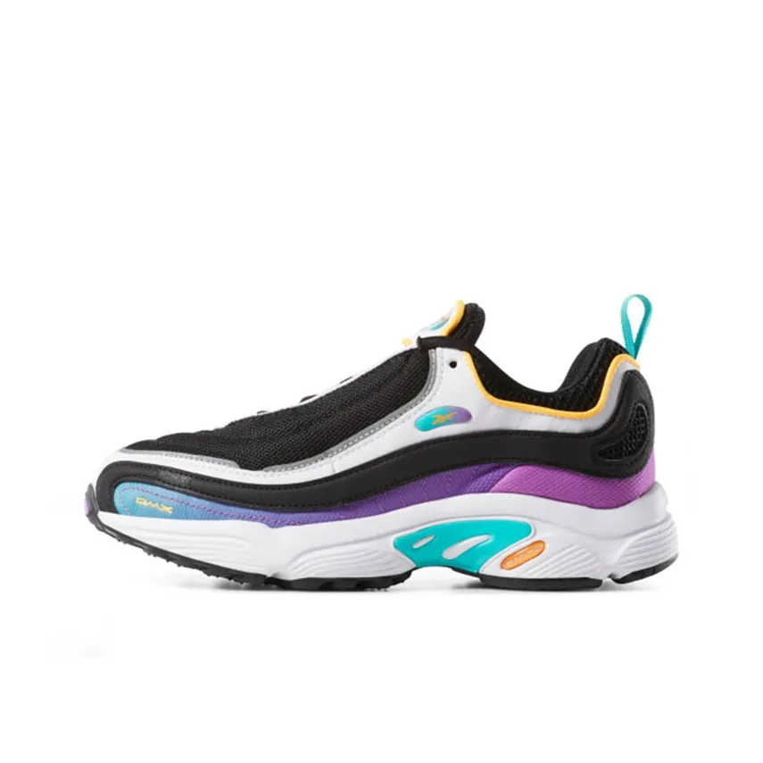 Reebok Daytona DMX Casual Shoes Unisex Low Top Black Blue