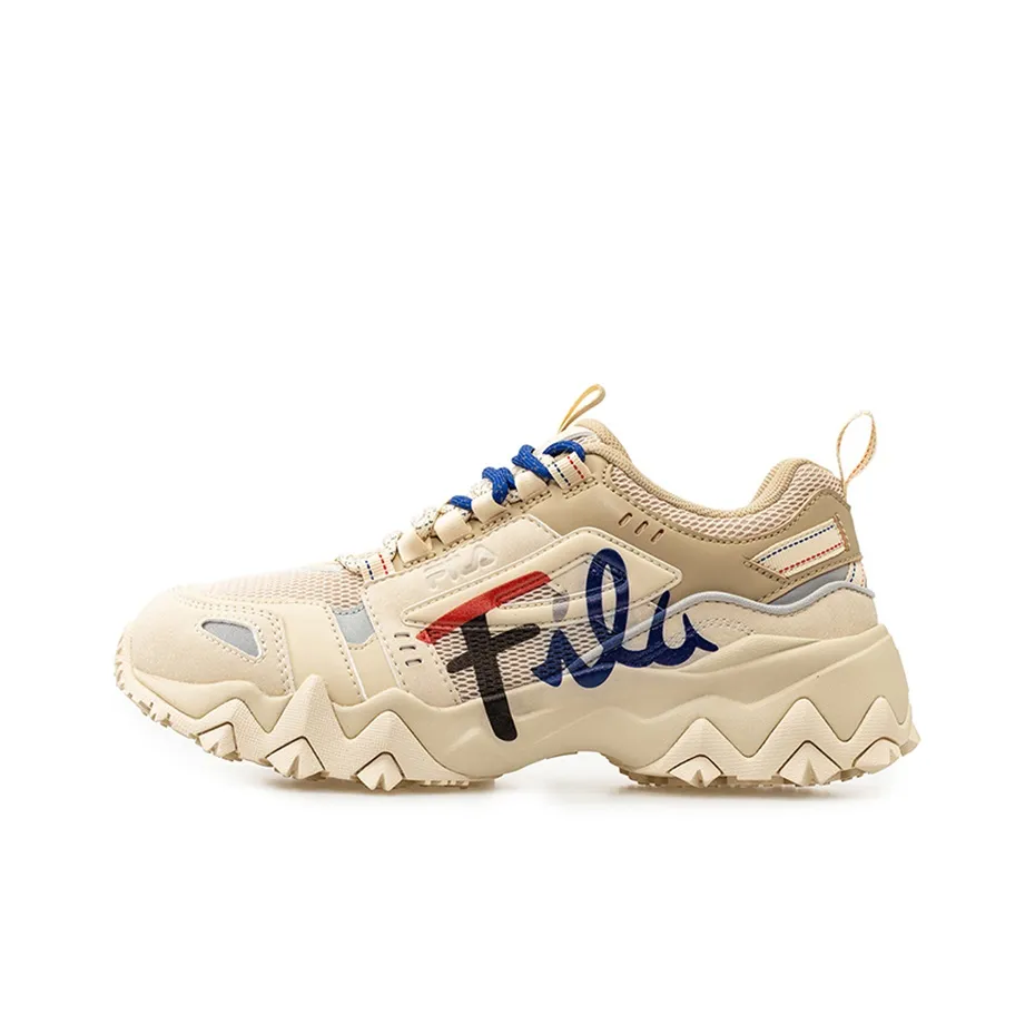 FILA FUSION Fellow Oakmont Low Топ Повседневная обувь Женская Бежевая