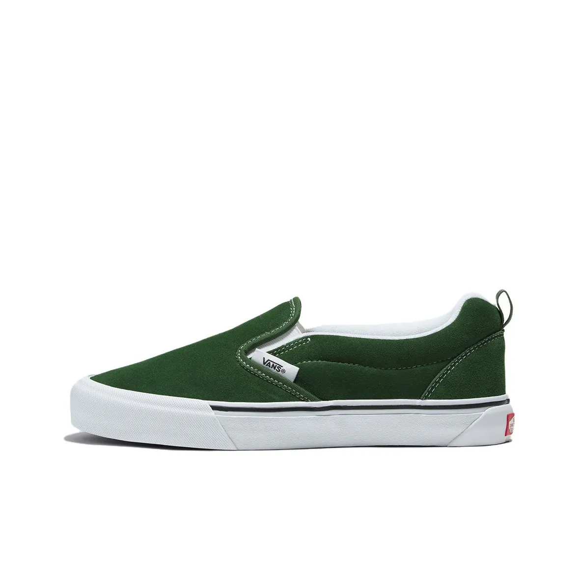 VANS Knu Slip Low Топ Скейтборд Кроссовки Унисекс Зеленый Белый