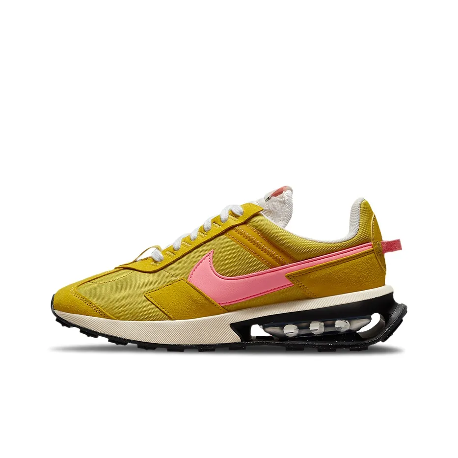 Nike Air Max Pre Day Casual Shoes Women's Low Top Ginger Yellow/Pink