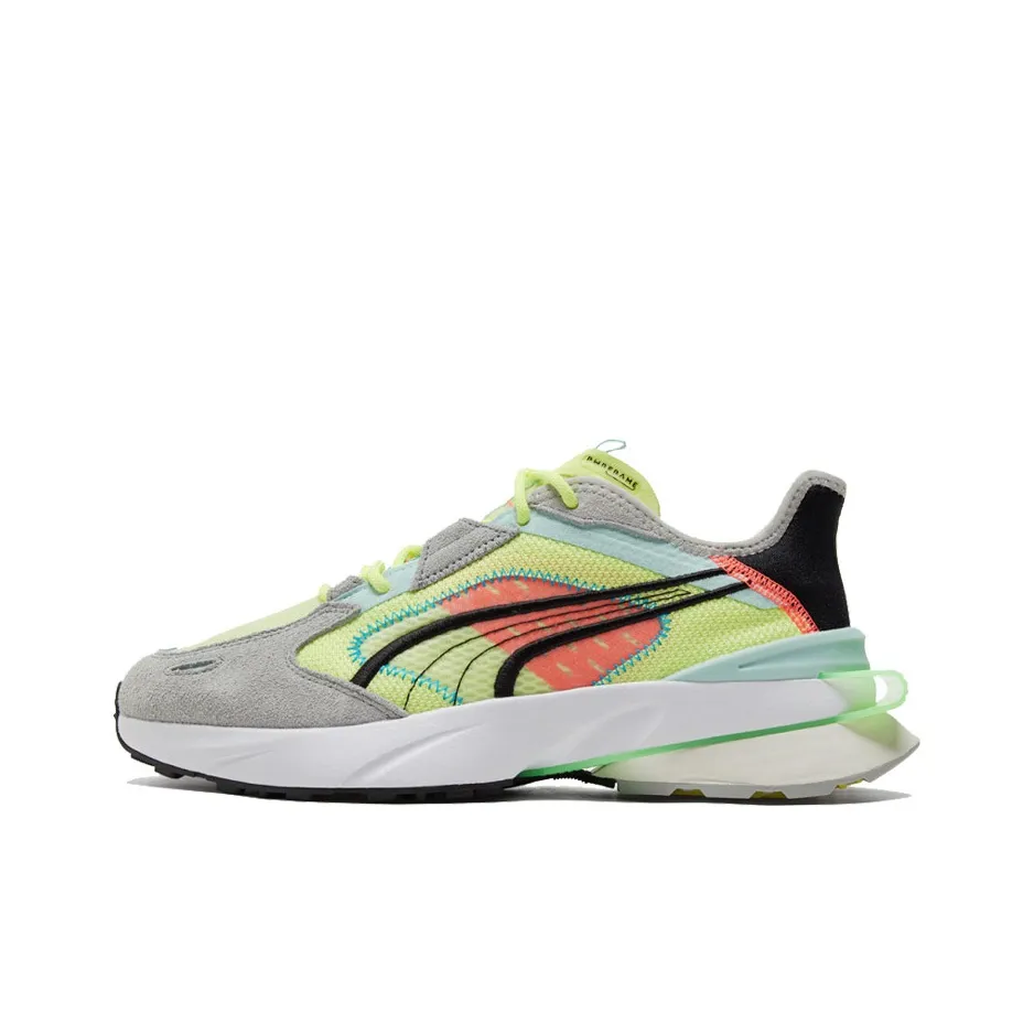 PUMA Низкий Топ Casual Унисекс Белый Серый Желтый