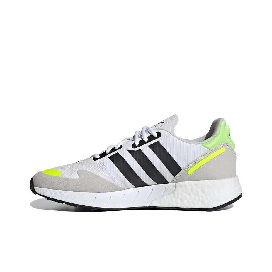 Adidas Zx 1K Boost White Solar Yellow