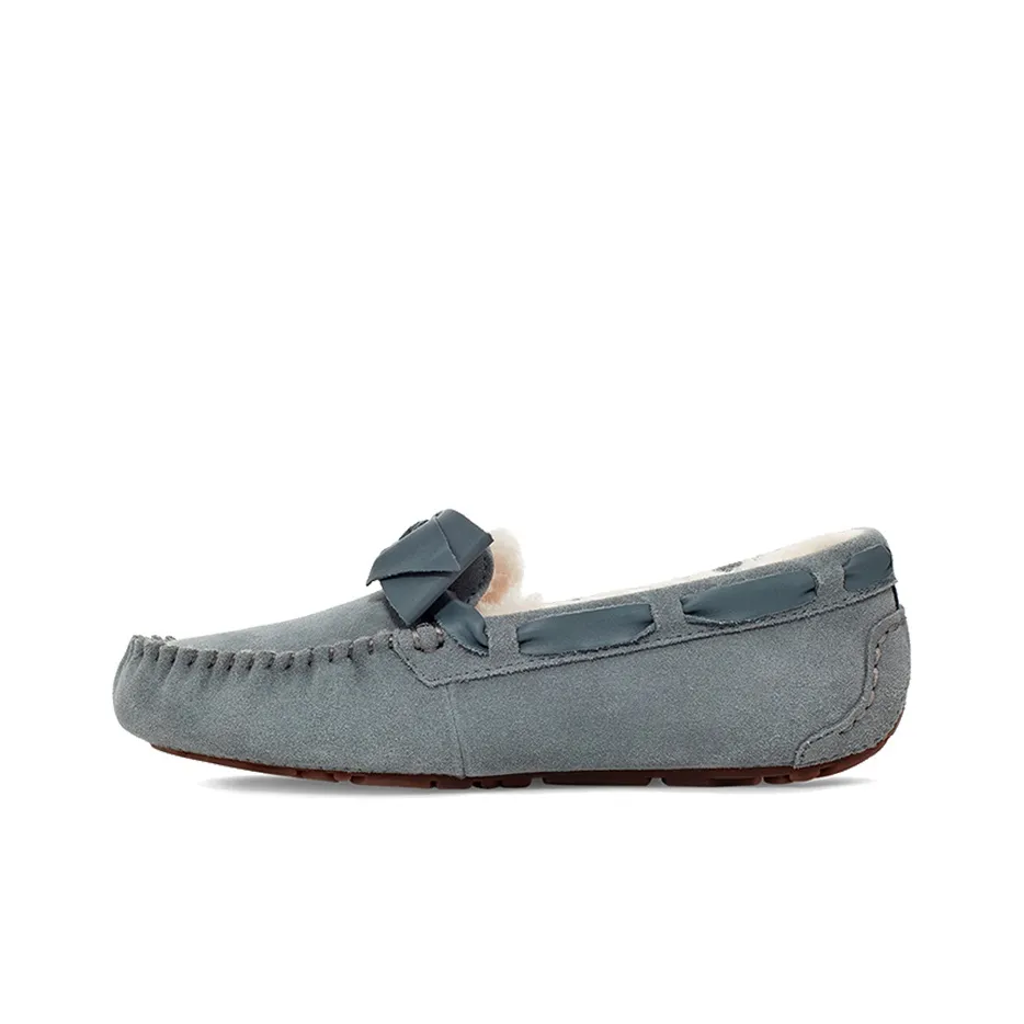 UGG Dakota Leather Bow 'Blue Grey' Women's