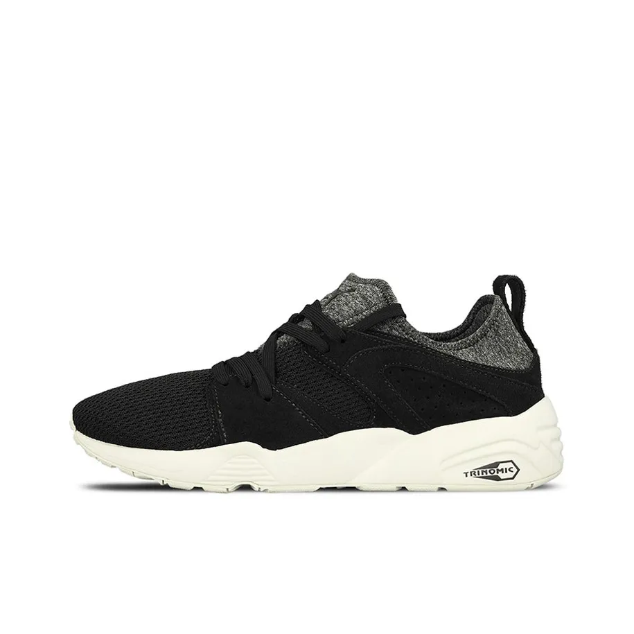 PUMA Blaze Ct Амортизация Дышащий Быстросохнущий MID Топ Повседневная обувь Мужская Черный