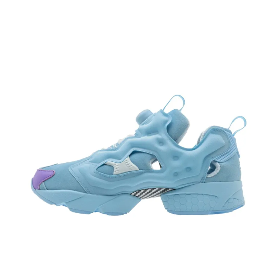 Reebok совместный бренд BT21 Instapump Fury Low Топ Спортивная повседневная обувь Унисекс Синий