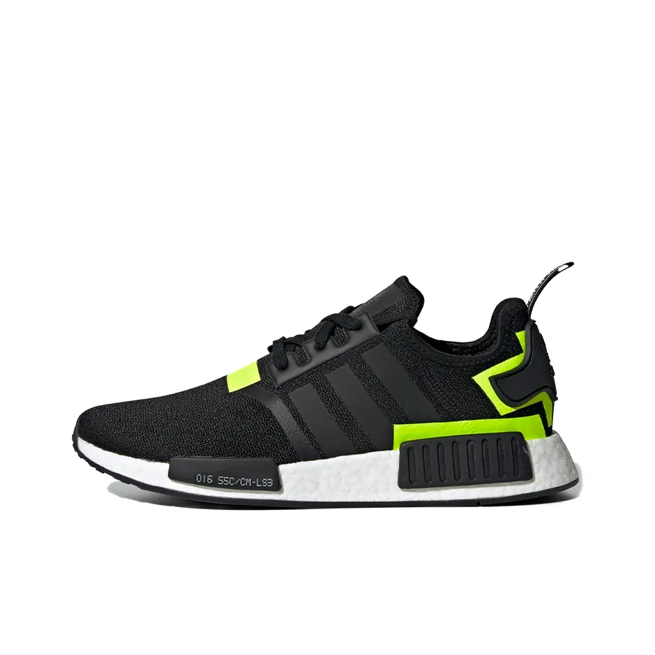 Adidas Originals NMD_R1 Противоскользящие устойчивые к истиранию амортизирующие низкий топ повседневная обувь унисекс желтый черный