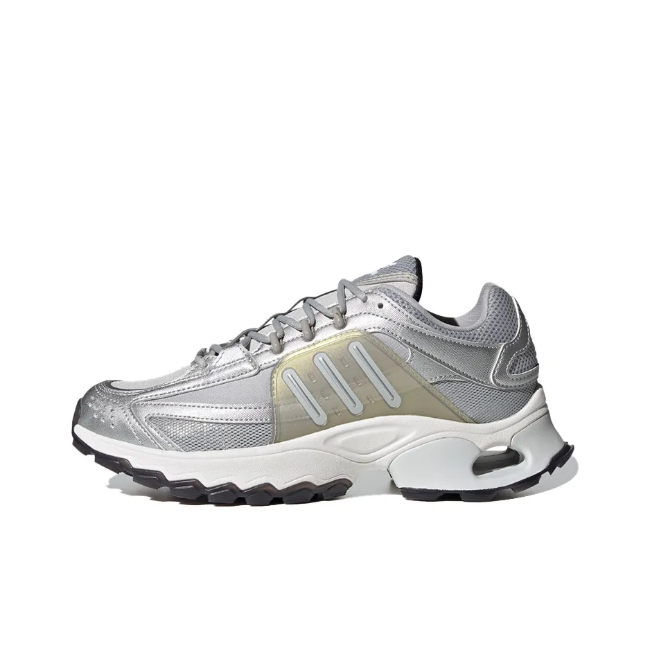 Adidas Originals Thesia Амортизаторы Shock Absorbers Противоскользящие Устойчивые к истиранию Низкий Топ Повседневная обувь Женская Серебряный