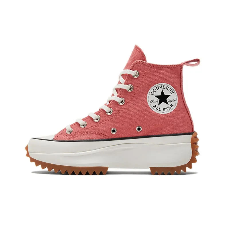 Converse Run Star Hike High Топ Casual Унисекс Розовый