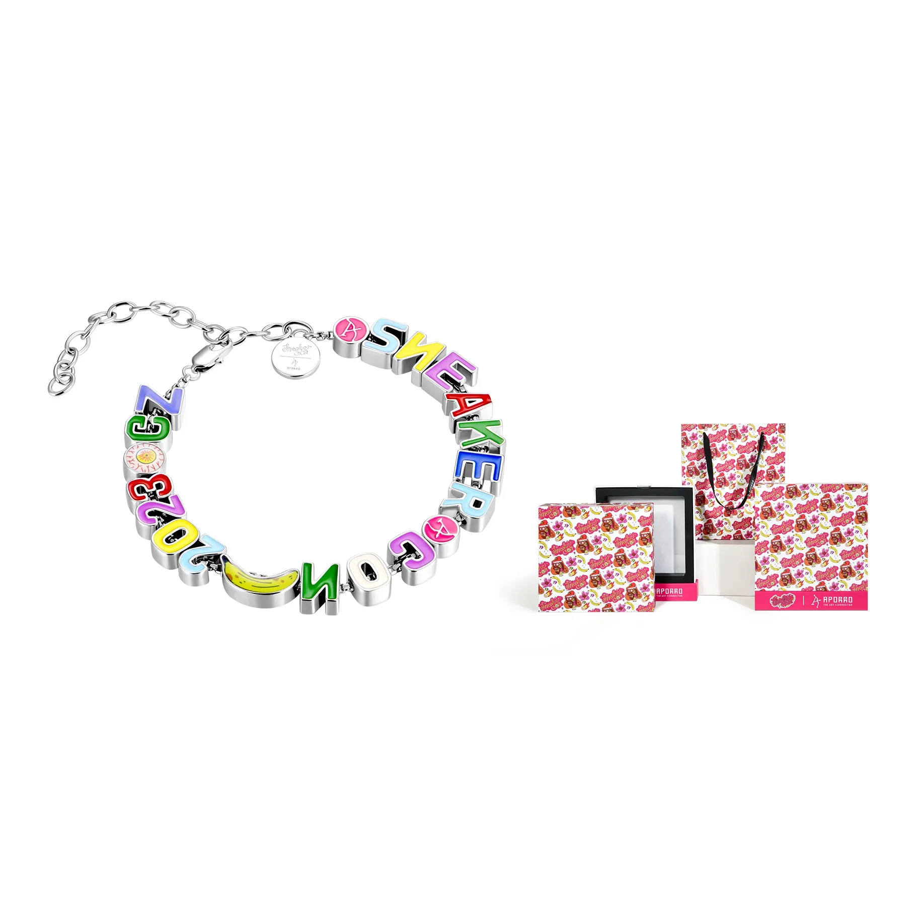 APORRO Bracelets Unisex Silver