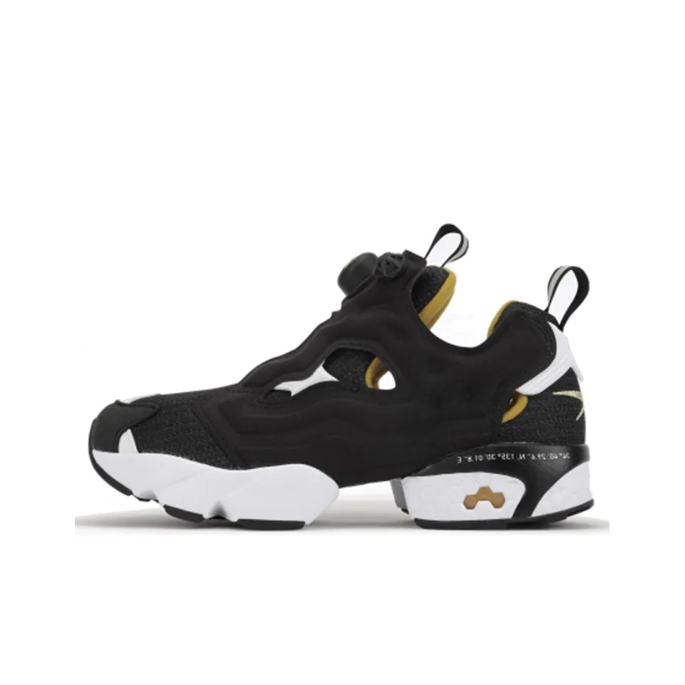 Reebok совместный Instapump Fury Амортизация Низкий Топ Casual Унисекс Черный