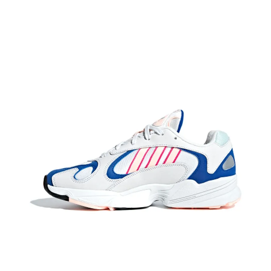 Adidas Originals YUNG 1 Легкий Низкий Топ Casual Унисекс Серый Синий